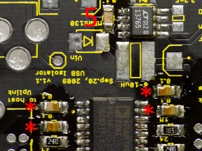 Photo 7. 0.1uF capacitors placement