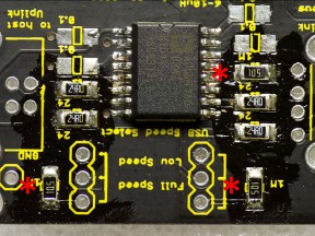 Photo 6. 1M resistors placement