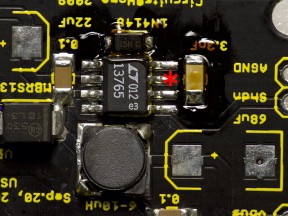 Photo 11. 3300pF capacitor placement