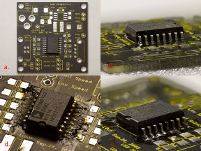 Photo 3. Soldering ADuM4160